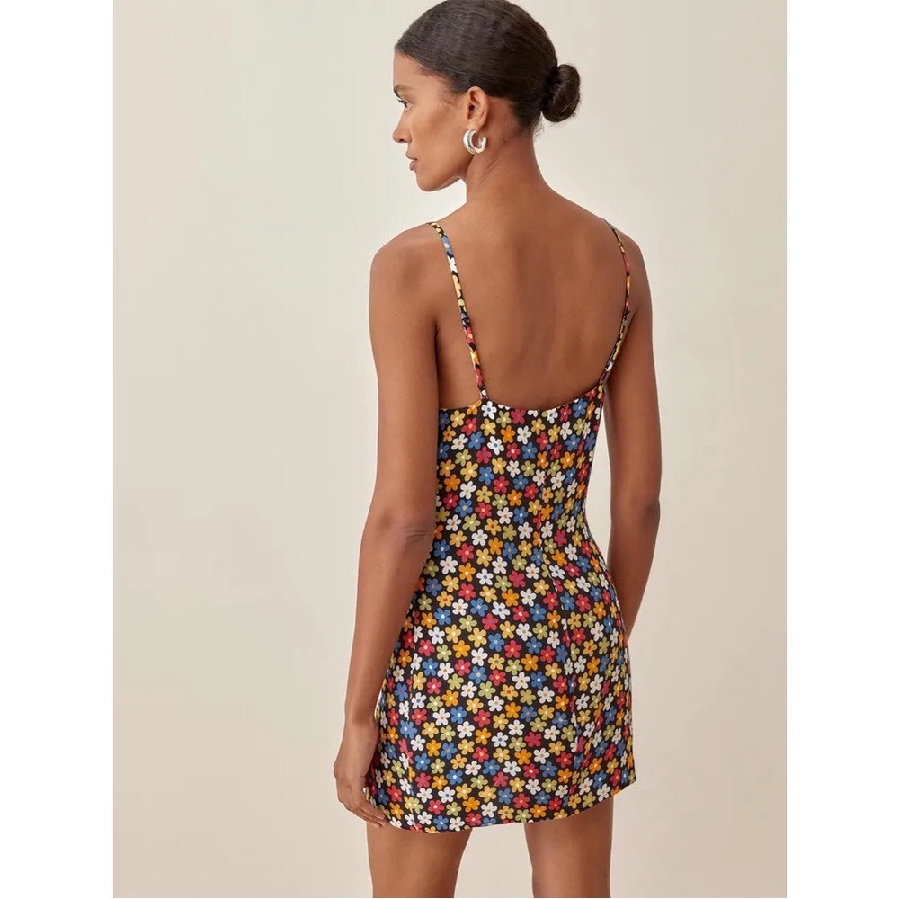 Reformation Marlowe Mini Dress in‎ Danica Floral - Picture 2 of 12